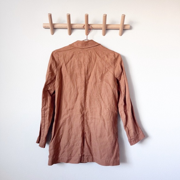 Madewell Linen Dorset Tan Blazer - Picture 12 of 14